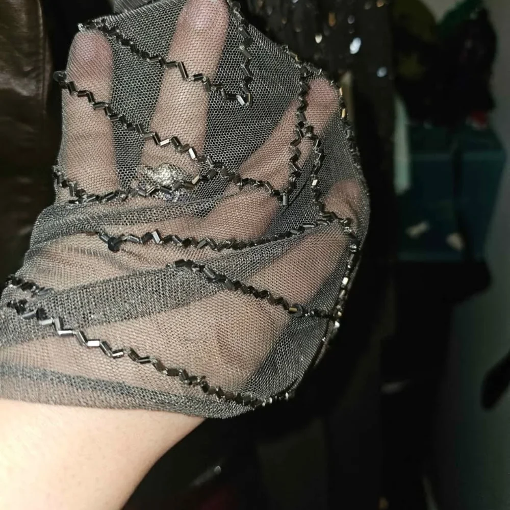 Elegant Grey Women's Special Ocassion Dress - Picture 2 of 3